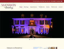 Tablet Screenshot of mansiononbroadway.com